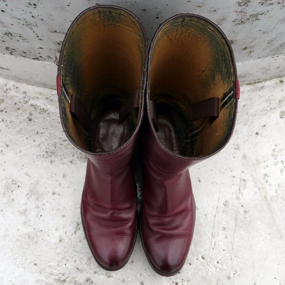 SENDRA pull-on riding boots, oxblood, EUR 40 or US 9, made in Spain - Picture 7 of 10